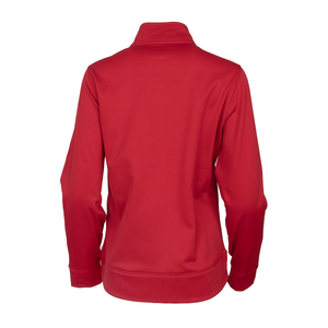 KBN089 | Sport Wick Fleece Full Zip Jacket -Ladies - Red