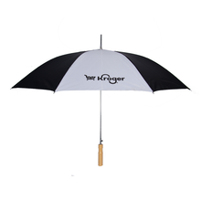 Load image into Gallery viewer, KBN414 | White and Black 48&quot; arc umbrella